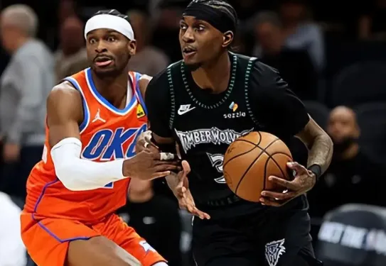 开云app-雷霆本赛季面对森林狼的四场比赛全部结束，两队战成2-2